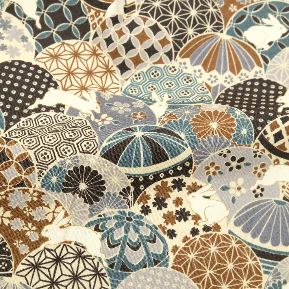 KOROMO ZAKURA - Broadcloth - Long-Sleeve Regular Shirt - Temari & Rabbit - SA1594