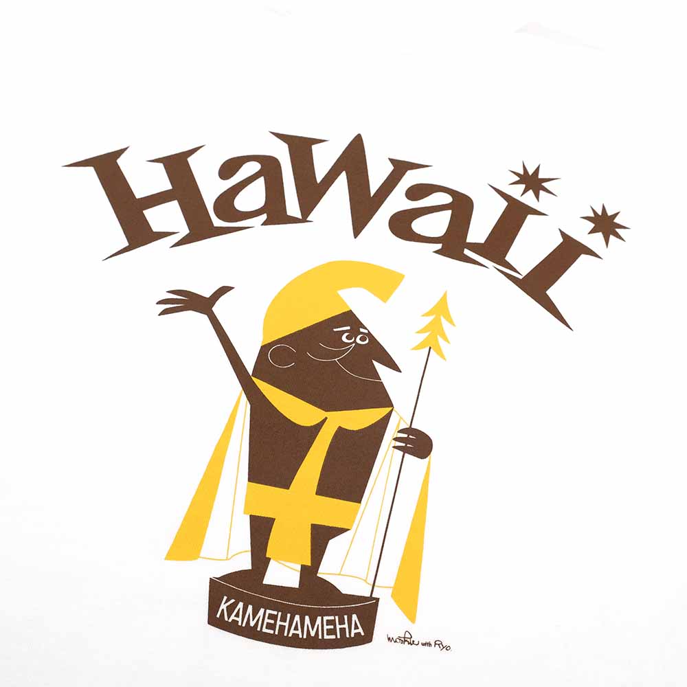 SUN SURF - PRINT T-SHIRTS - HAWAII - by YANAGIHARA RYOUHEI with MOOKIE - SS79568
