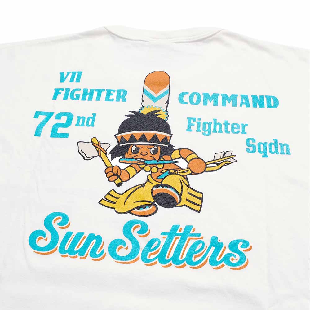 BUZZ RICKSON'S - GOVERNMENT ISSUE T-SHIRT - 72nd FIGHTER SQ. - BR79757