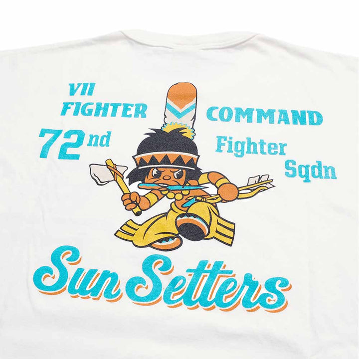 BUZZ RICKSON'S - GOVERNMENT ISSUE T-SHIRT - 72nd FIGHTER SQ. - BR79757