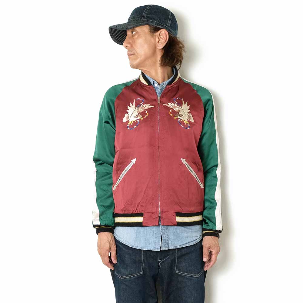 TAILOR TOYO - Acetate Souvenir Jacket - KOSHO ＆ CO. - Special Edition - PIT VIPER x EAGLE ＆ SNAKE - TT15713-119