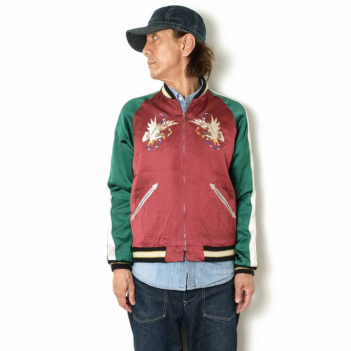 TAILOR TOYO - Acetate Souvenir Jacket - KOSHO ＆ CO. - Special Edition - PIT VIPER x EAGLE ＆ SNAKE - TT15713-119