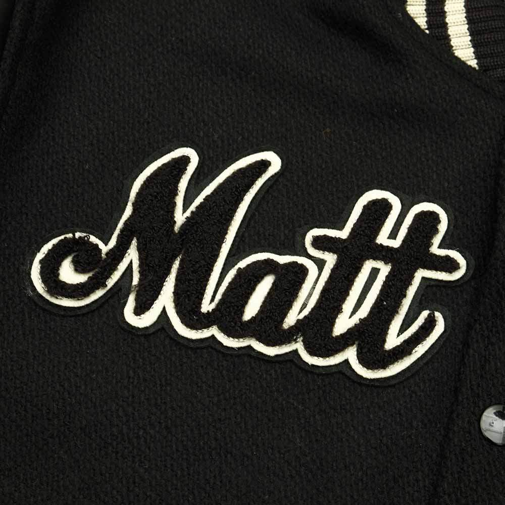 WHITESVILLE - 30oz. WOOL MELTON AWARD JACKET - BULLDOGS - WV15385