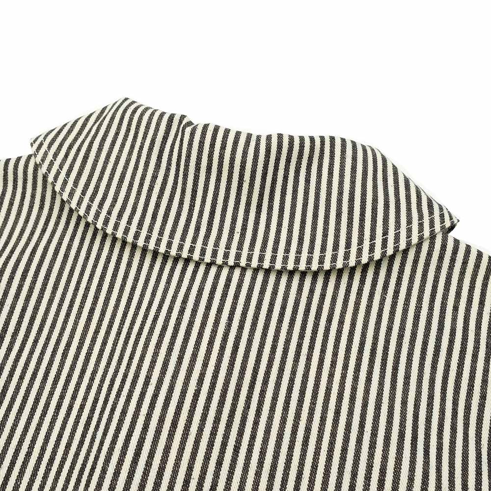 WAREHOUSE - U.S.NAVY SHAWL COLLAR COVERALL - HICKORY - WH-2220