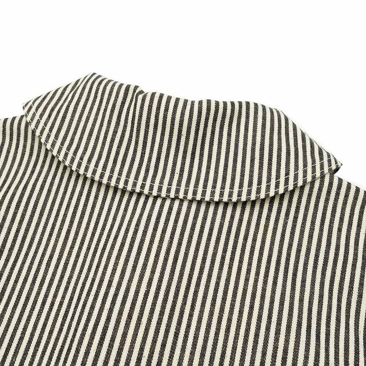 WAREHOUSE - U.S.NAVY SHAWL COLLAR COVERALL - HICKORY - WH-2220