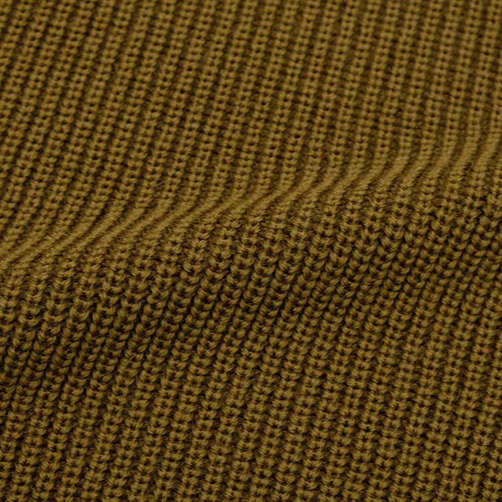 BUZZ RICKSON'S - SWEATERS, WOOL, TURTLE NECK, O.D. - BUZZ RICKSON KNITTING MILLS - BR90258