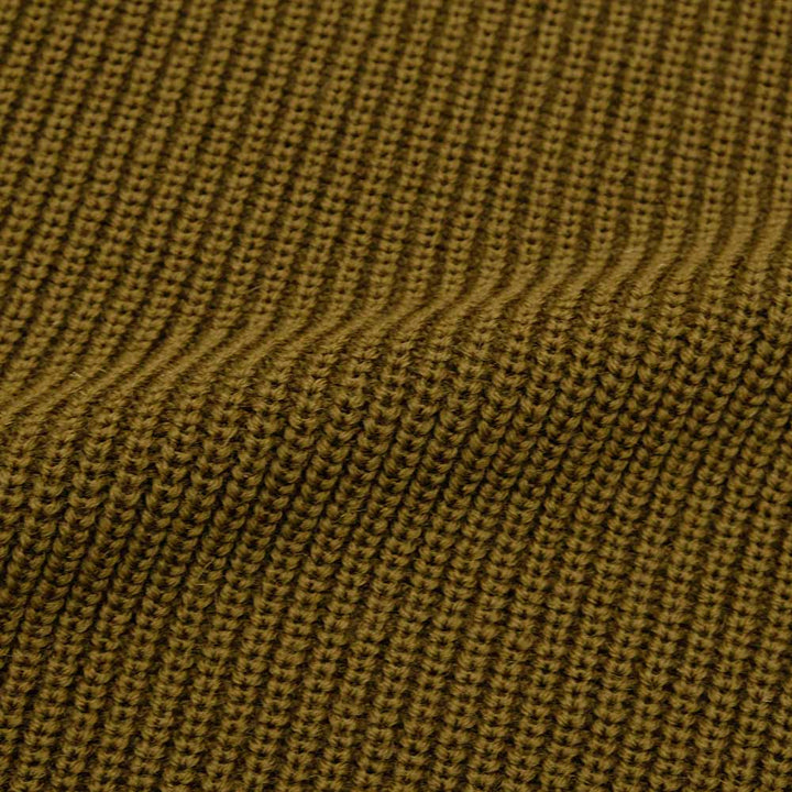 BUZZ RICKSON'S - SWEATERS, WOOL, TURTLE NECK, O.D. - BUZZ RICKSON KNITTING MILLS - BR90258