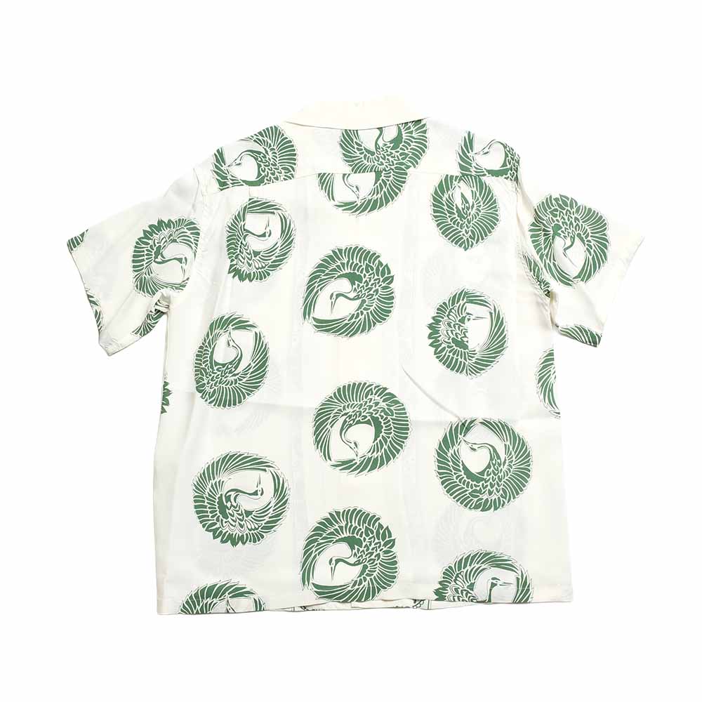 SUN SURF - RAYON HAWAIIAN SHIRT - ORIENTAL BORDER - SS39629