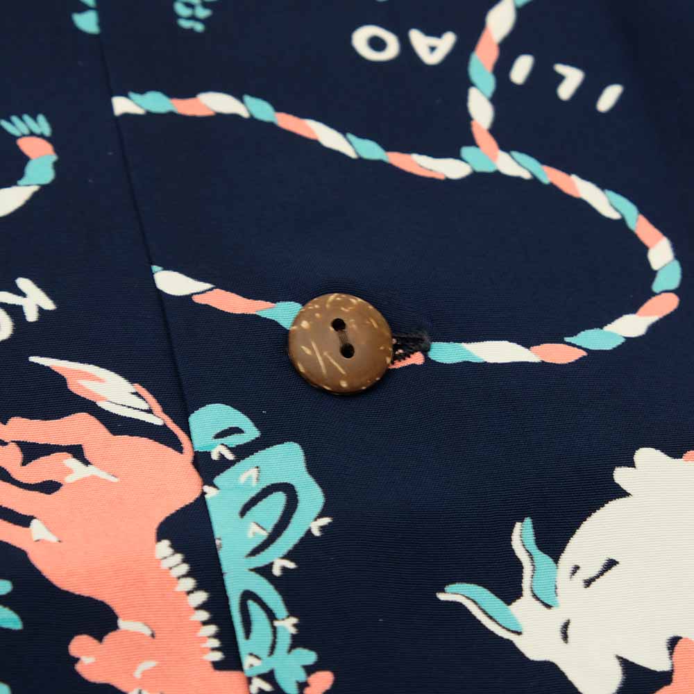 SUN SURF - RAYON HAWAIIAN SHIRT - PANIOLA TOWN - SS39420