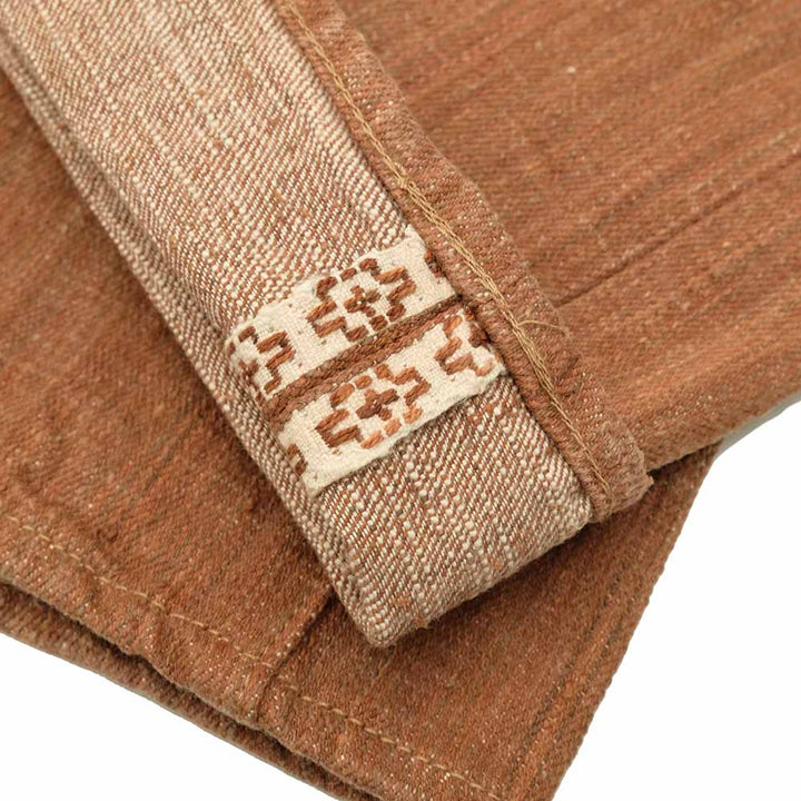 STUDIO D’ARTISAN - 45th - Kakishibu-Dyed - Extreme slub selvedge denim Jeans - SP-110