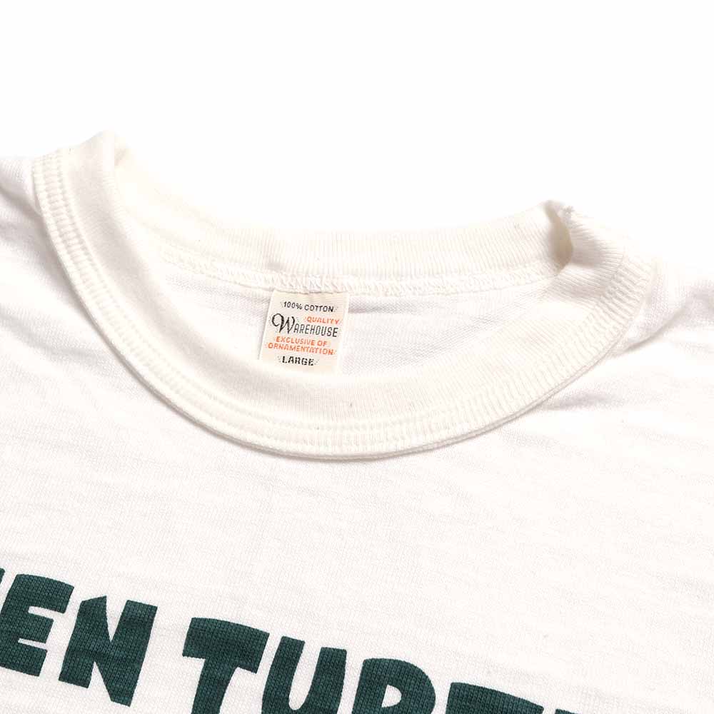 WAREHOUSE - Lot 4601 - S/S T-SHIRT - GREEN TURTLE - 4601GR-26