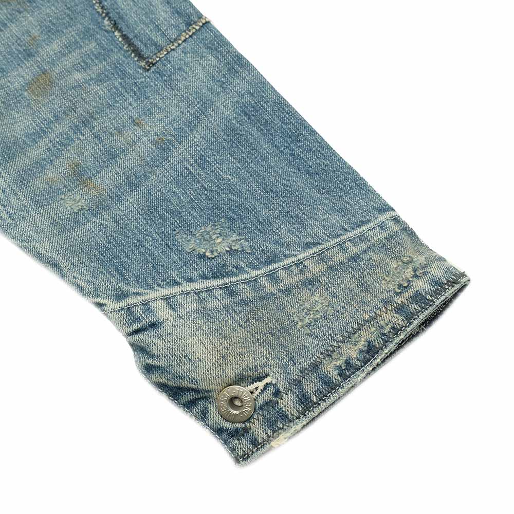 UNIVERSAL OVERALL - 12.75oz CONE DENIM REMAKE COVERALL - HT2433400-C