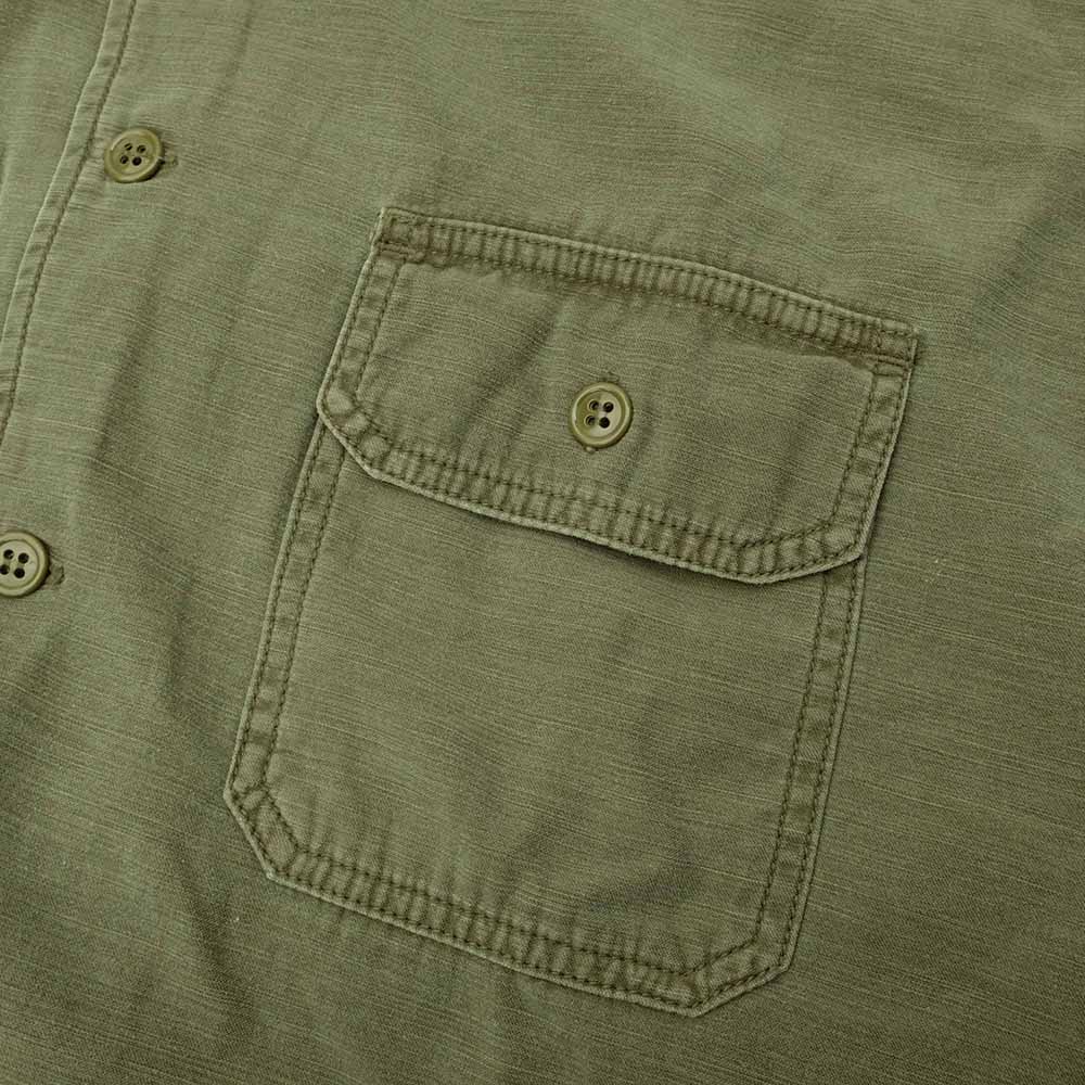 REMI RELIEF - WIDE MILITARY SHIRT - Big Flower Studs - RN2043SDP