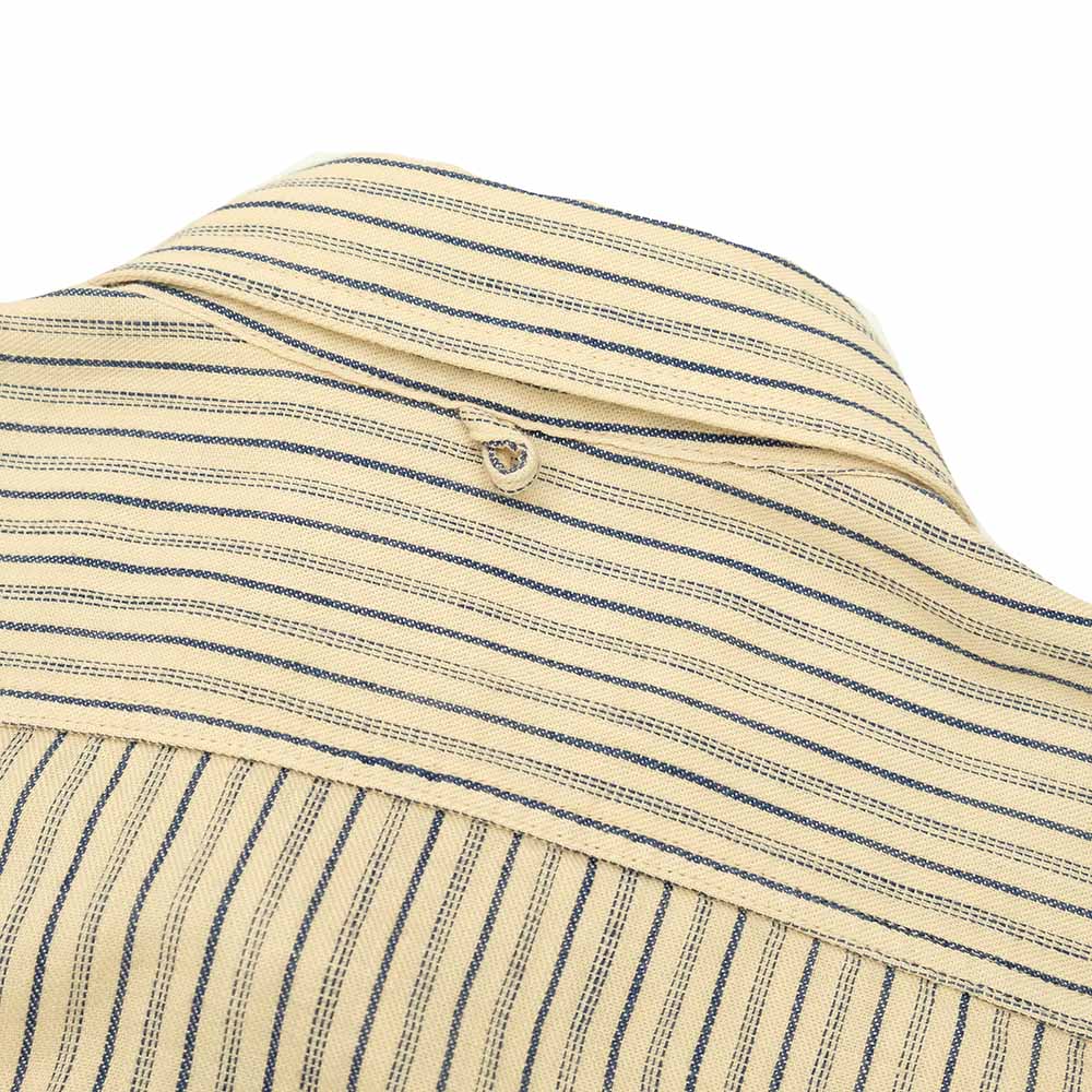 Orgueil - Shawl Collar Shirt - Stripe - OR-5007E