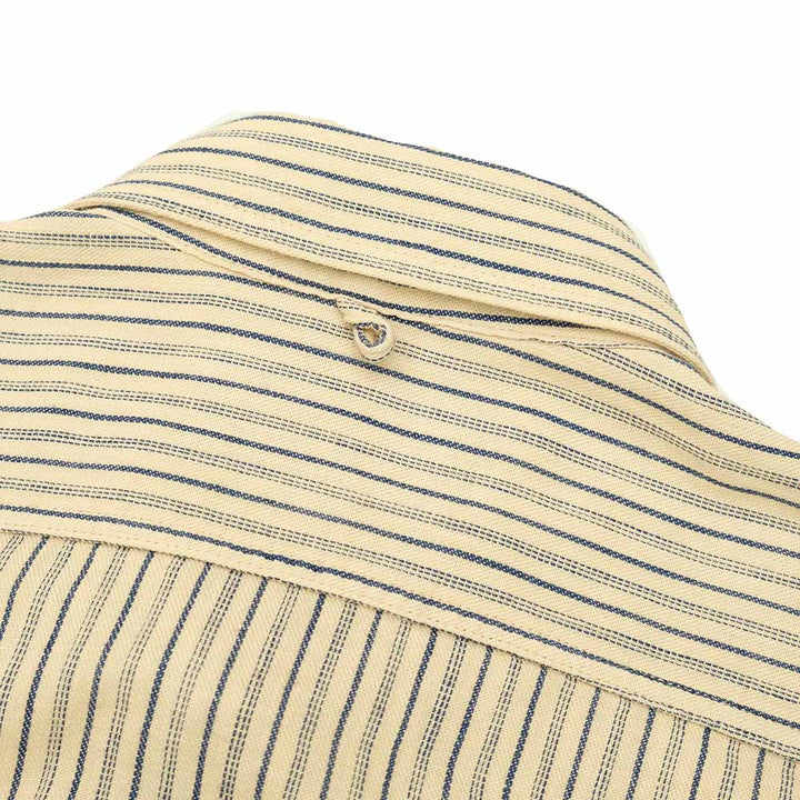 Orgueil - Shawl Collar Shirt - Stripe - OR-5007E