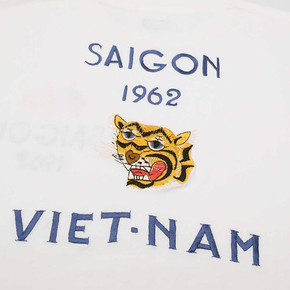 TAILOR TOYO - S/S SUKA T-SHIRT - EMBROIDERED - SAIGON VIET-NAM - TT79590