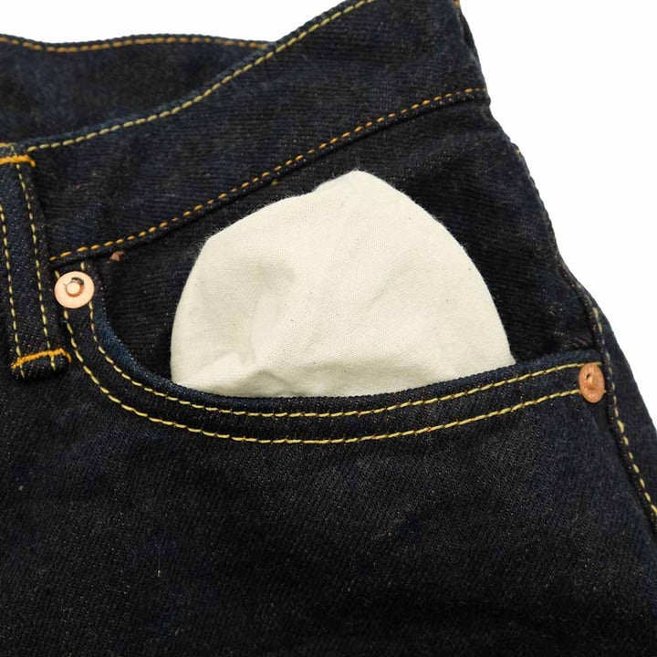 STUDIO D’ARTISAN - 15oz. AI-SHIBU DYED JEANS - D1879