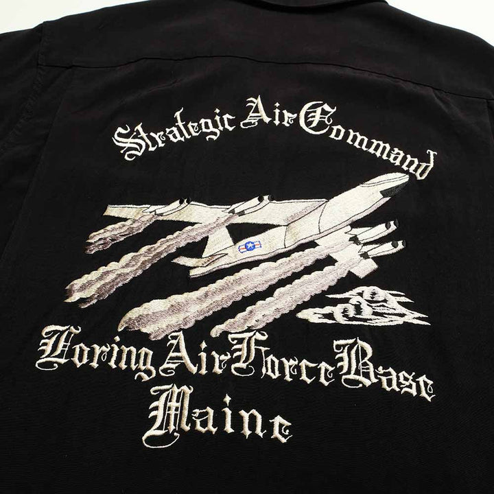 BUZZ RICKSON'S - BOWLING SHIRT - STRATEGIC AIR COMMAND - BR39735