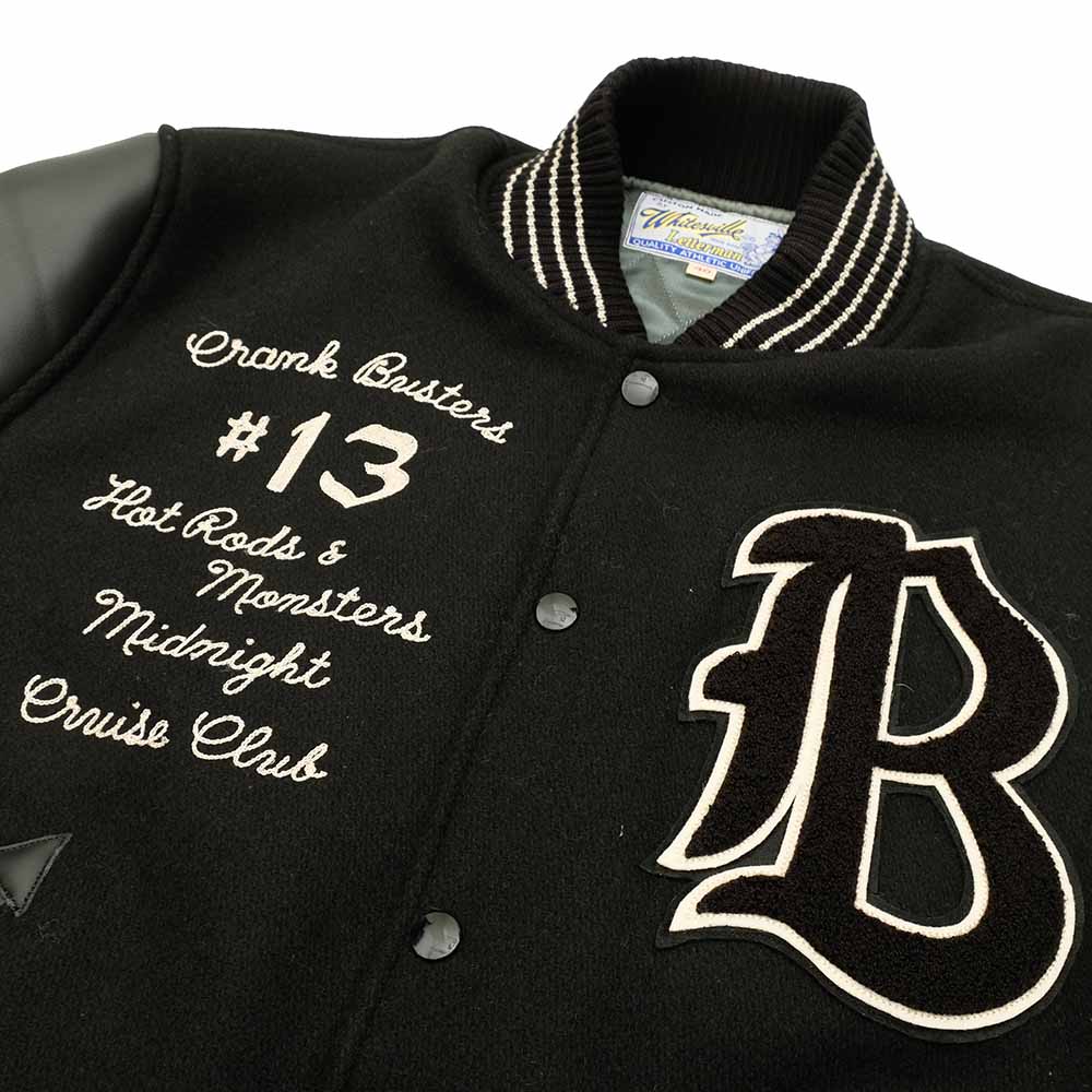 WHITESVILLE - 30oz. WOOL MELTON AWARD JACKET - CRANK BUSTERS - WV15602