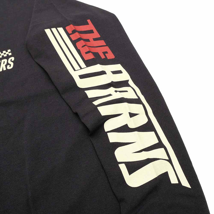 BARNS - BOXY L/S PRINT T-SHIRT - MOTORCYCLELADY - BR-25403