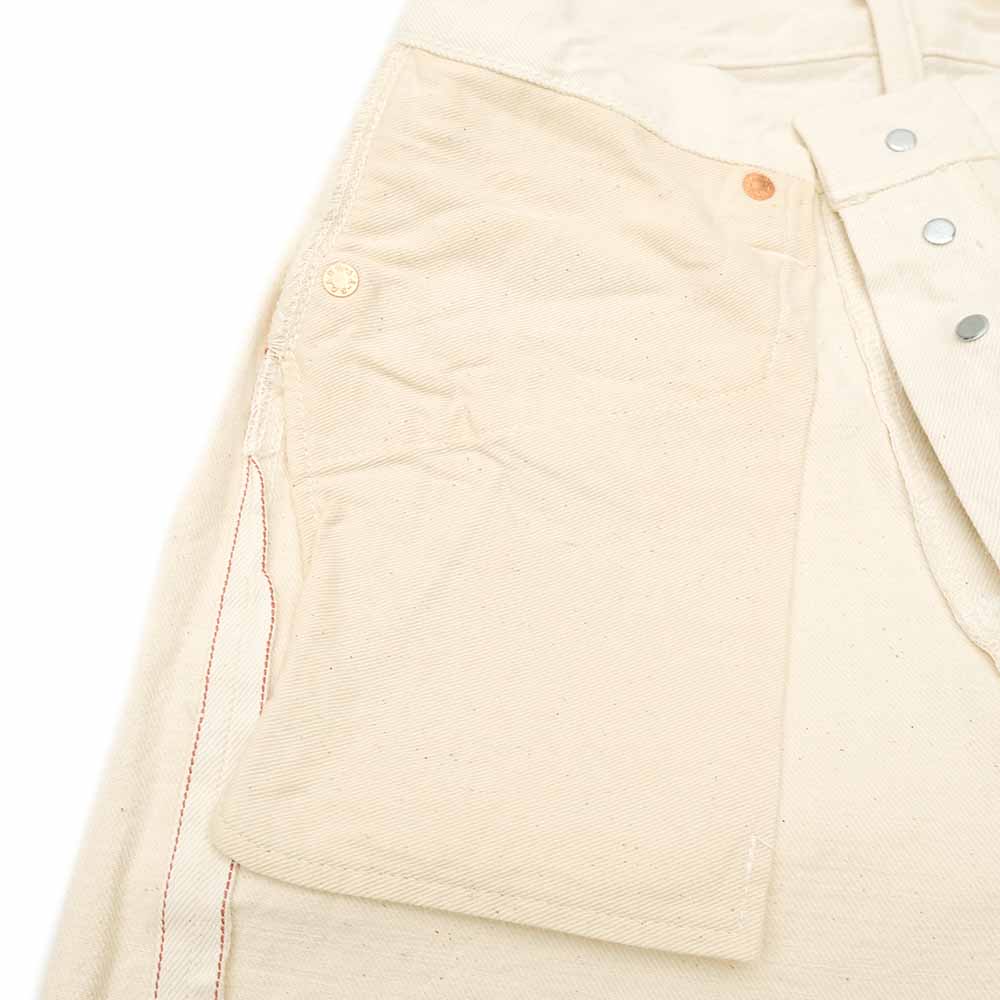 SUGAR CANE - 13oz. WHITE DENIM - 1947 MODEL - REGULAR STRAIGHT - SC42560