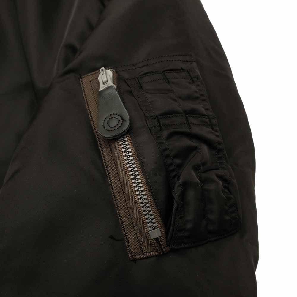 BUZZ RICKSON'S - WILLIAM GIBSON COLLECTION Type BLACK MA-1 LONG MODEL - ALBERT TURNER & CO., INC. MODEL - BR15772