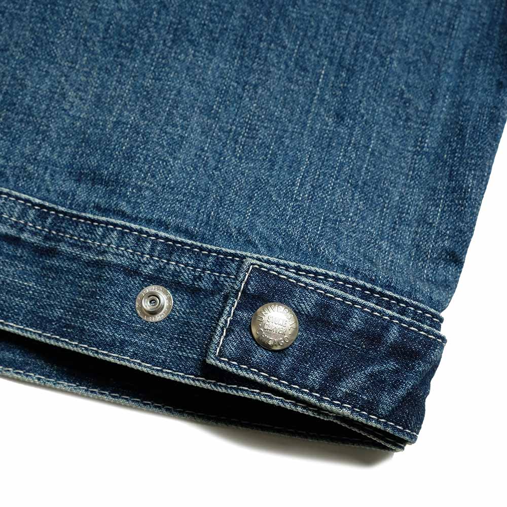 UNIVERSAL OVERALL - ZIP UP JAKCET - VINTAGE DARK WASH - HT2611430