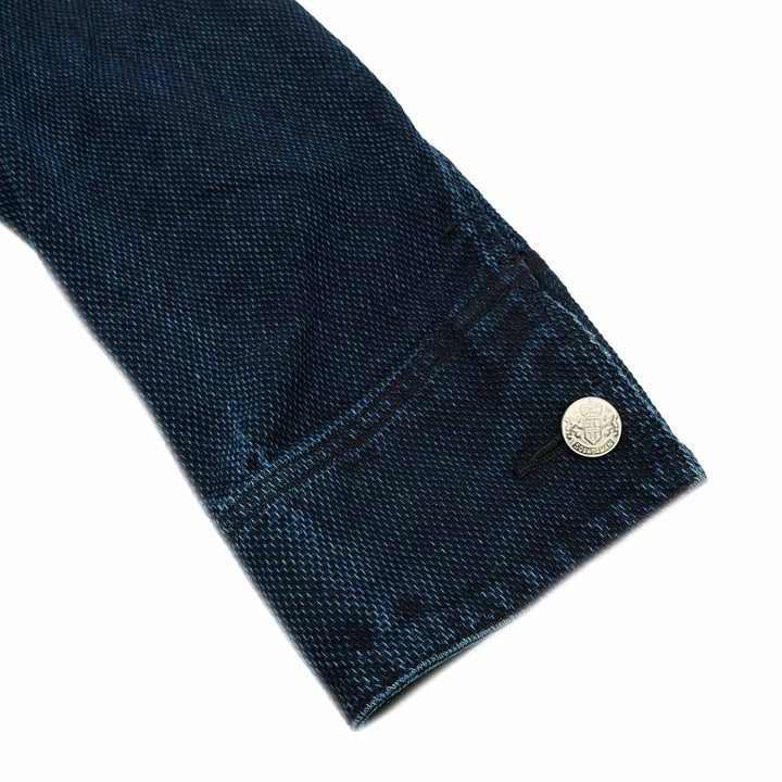 Soundman Beer Jacket - Dudley III - Indigo Dyed SASHIKO - 401M-655Z