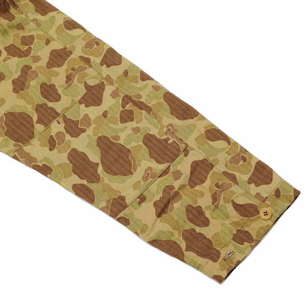 BUZZ RICKSON'S - JACKETS, HERRINGBONE TWILL, CAMOUFLAGE - BR15753