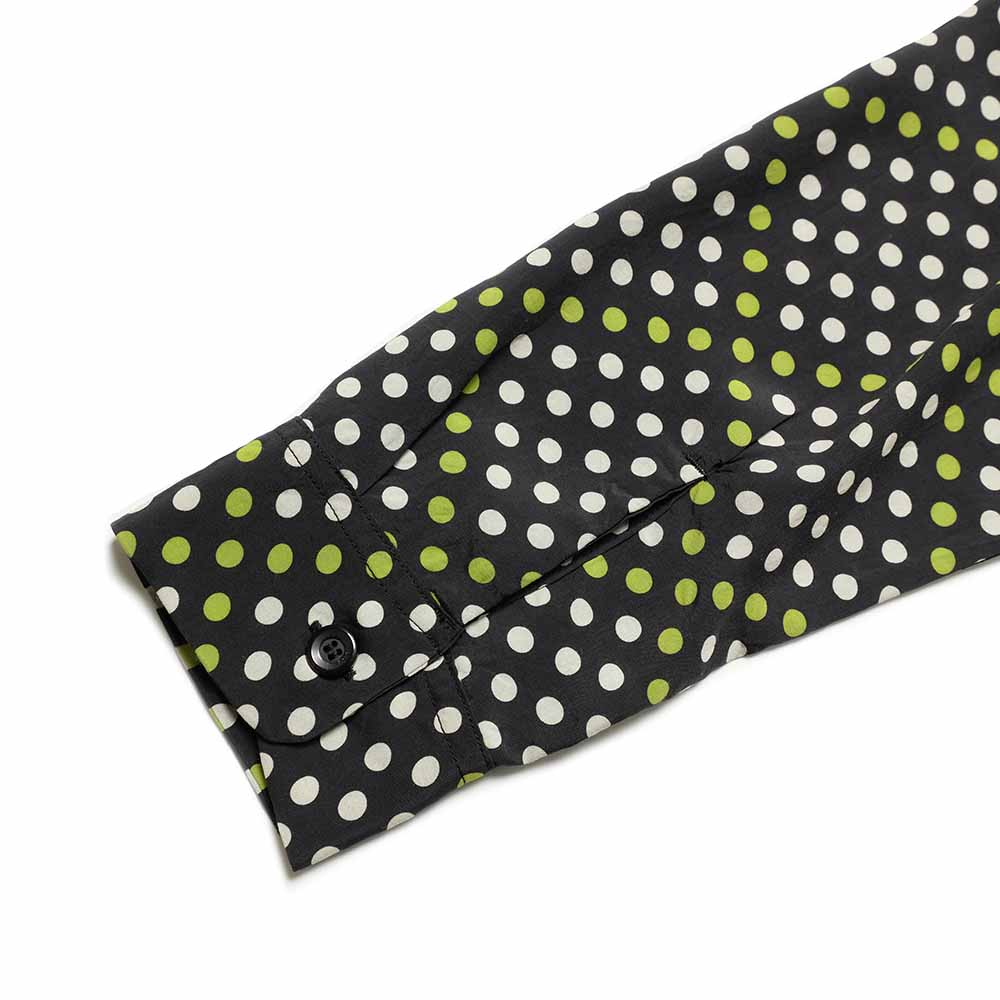 STAR OF HOLLYWOOD - HIGH DENSITY RAYON L/S OPEN SHIRT - POLKA DOT - SH29709