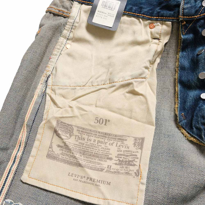 Levi's - 501® ORIGINAL JEANS - Medium Indigo - 501-3906