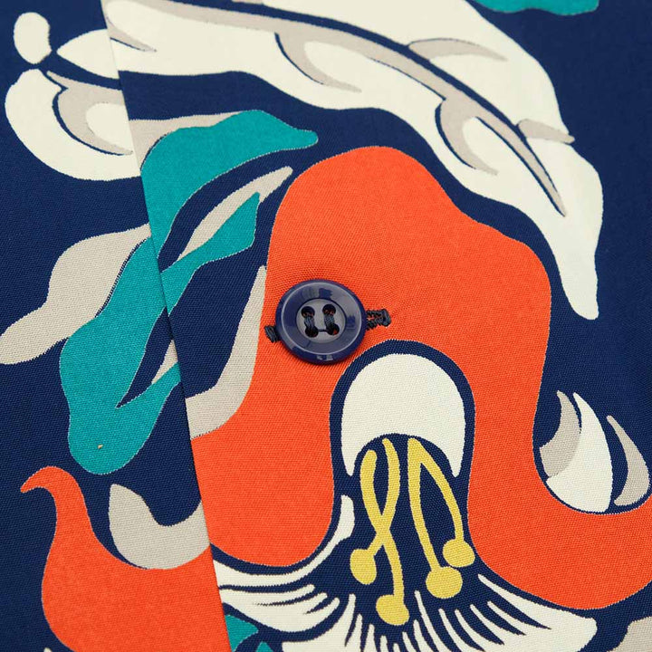 SUN SURF - RAYON HAWAIIAN SHIRT - PARADISE FLOWER - SS39416