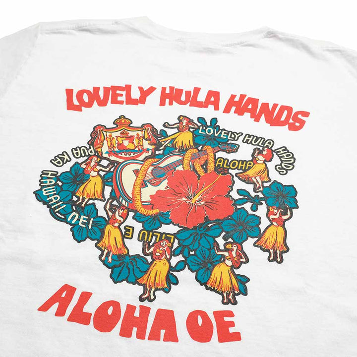 SUN SURF - S/S T-SHIRT - LOVELY HULA HANDS - SS79712