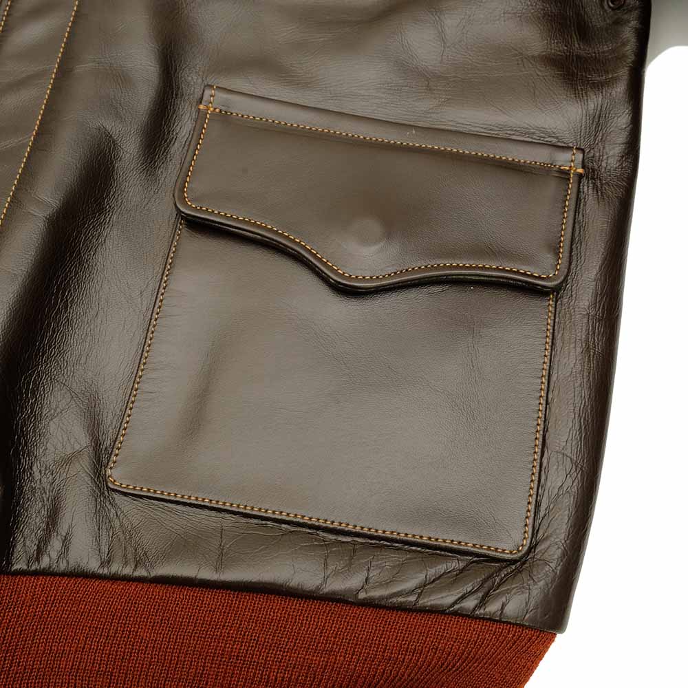 Buzz Rickson's - Type A-2 CONTRACT No.W535 ac-21996 BUZZ RICKSON CLO.CO. - RED RIB VERSION - BR80644