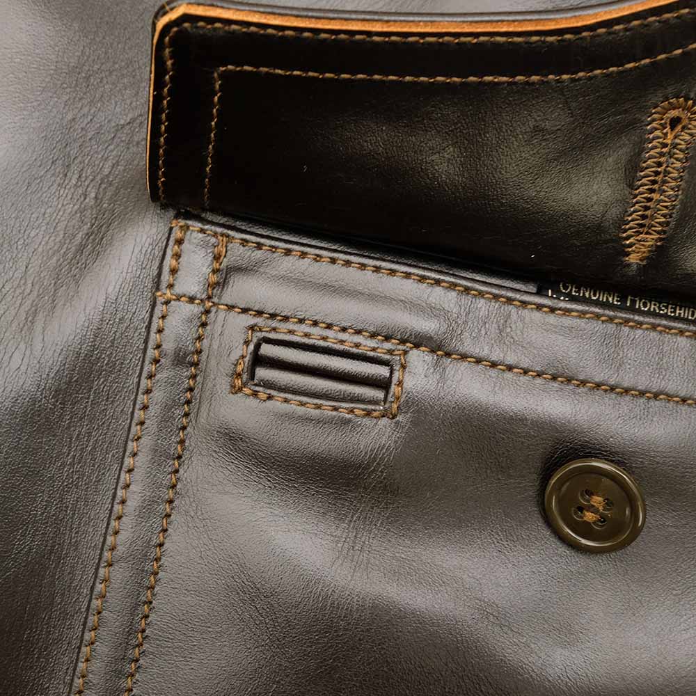 BUZZ RICKSON'S - Type AN-J-3A BUZZ RICKSON CO. INC. - HORSEHIDE MODEL - BR80647