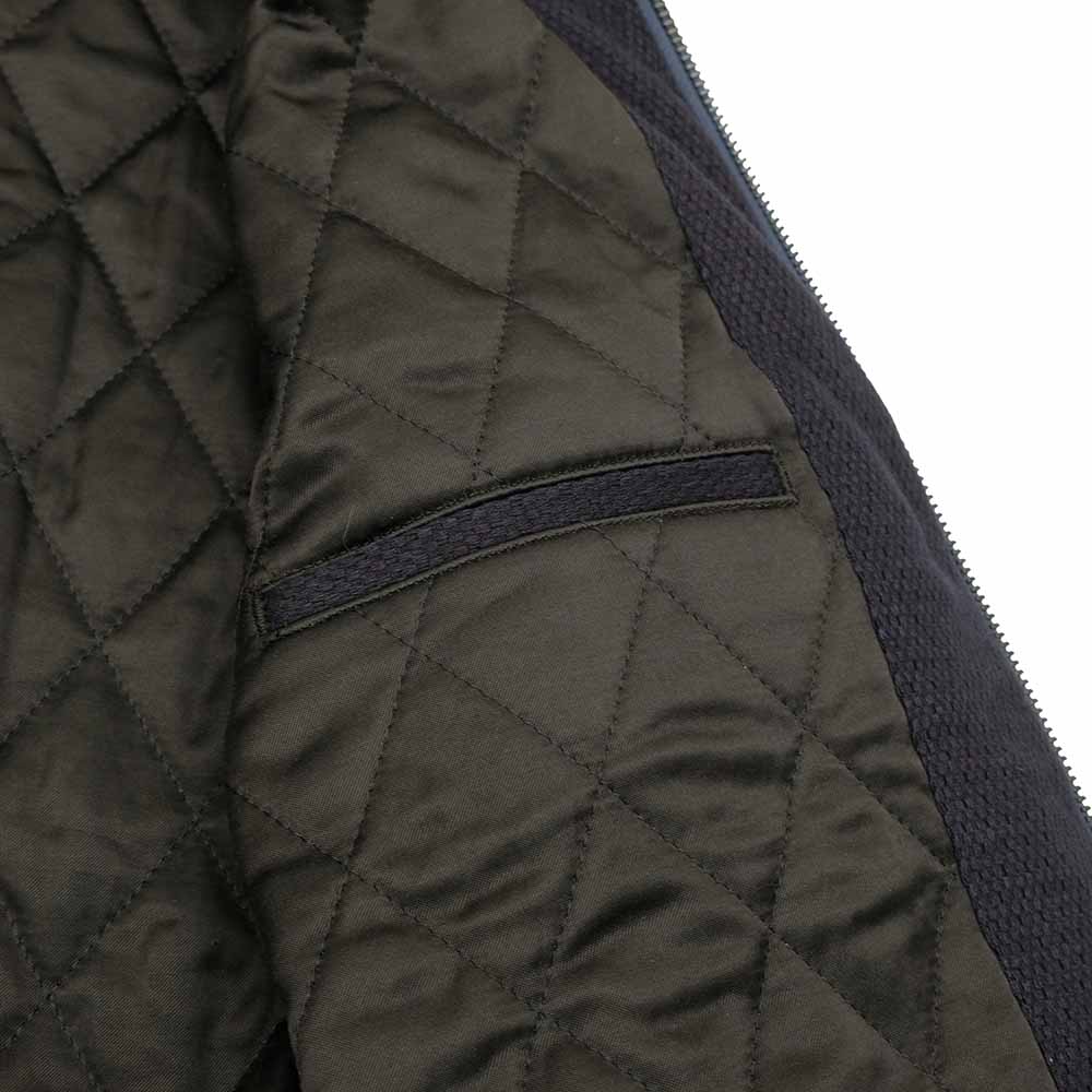 MOMOTARO JEANS - INDIGO SASHIKO WEFT WOOL JACQUARD JACKET - MXOT1314