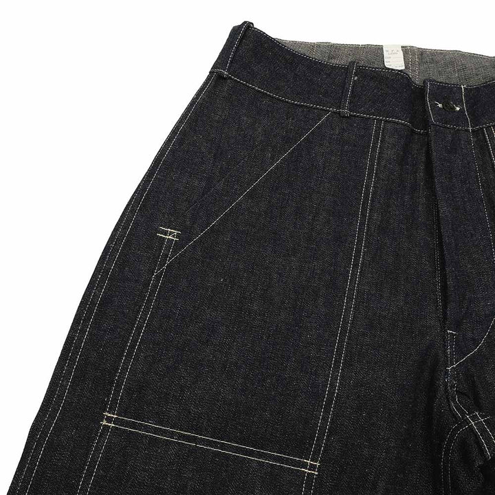 WAREHOUSE - 1930'S WPA DOUBLE KNEE DENIM TROUSERS - 1239-25