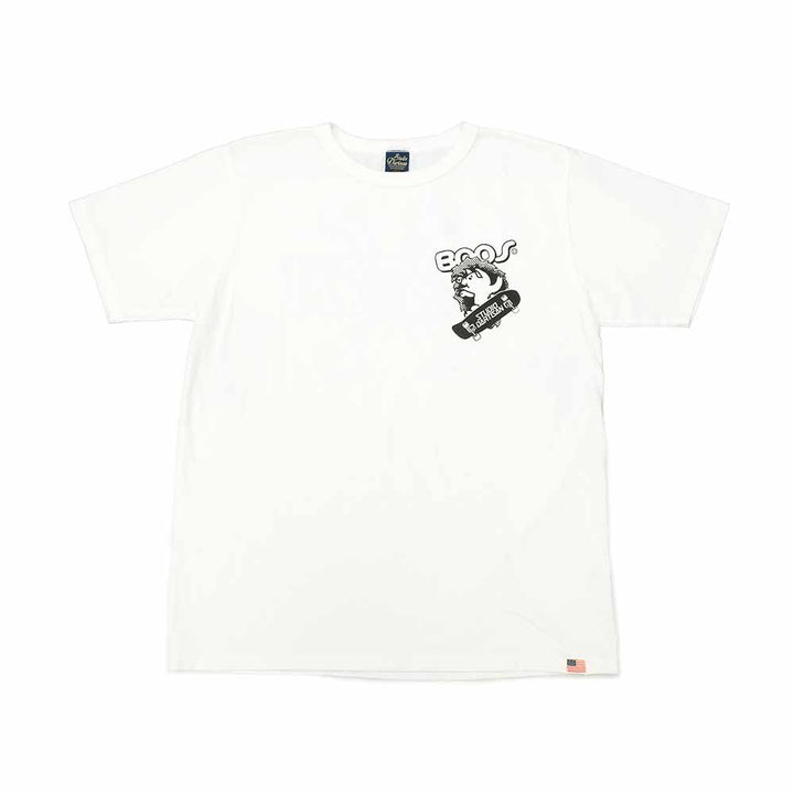 STUDIO D’ARTISAN - USA COTTON PRINT T-SHIRT - BOO - 8168A