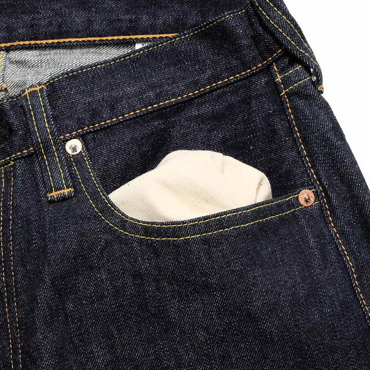 SUGAR CANE - 14.25oz. DENIM 1947 MODEL SHORTS - SC51947