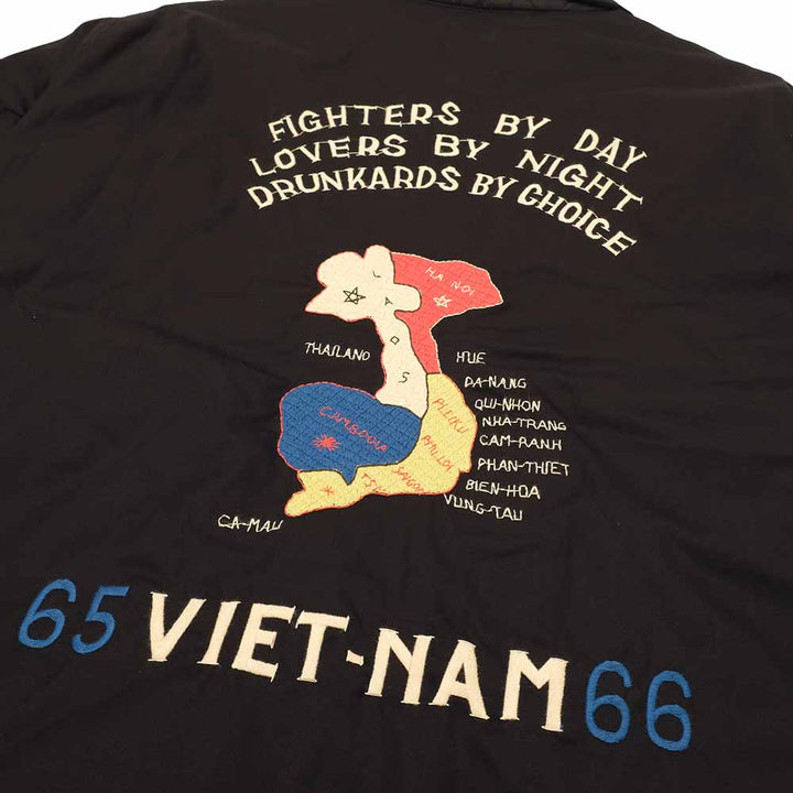 TAILOR TOYO - Mid 1960s Style Reversible Vietnam Jacket - VIET-NAM MAP × LANDSCAPE - TT15800