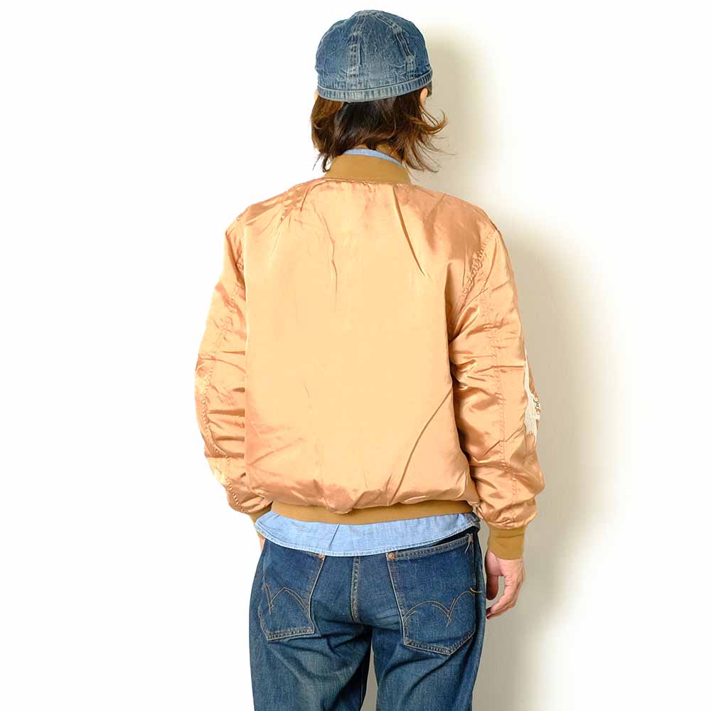 REMI RELIEF - NYLON TWILL MA-1 REVERSIBLE - EMBROIDERY TIGER - RN28369028