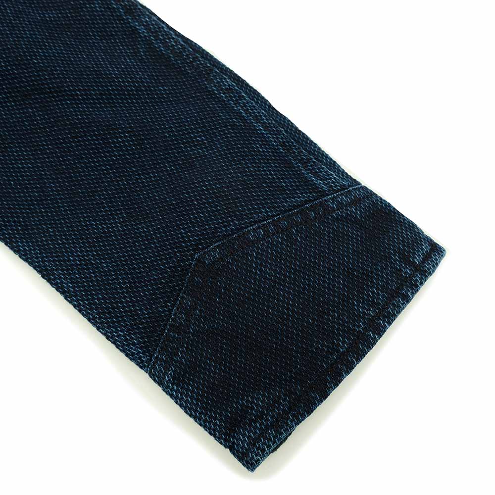 Soundman - Coverall Jacket - Birmingham - Indigo Dyed SASHIKO - M374-655Y