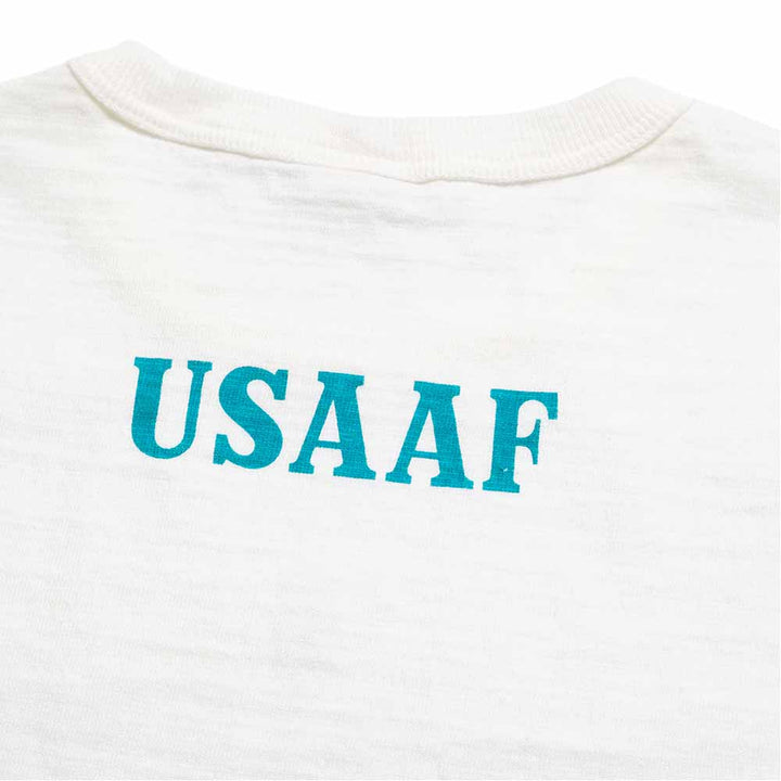 BUZZ RICKSON'S - SLUB YARN T-SHIRT - USAAF HARDING FIELD - BR79726