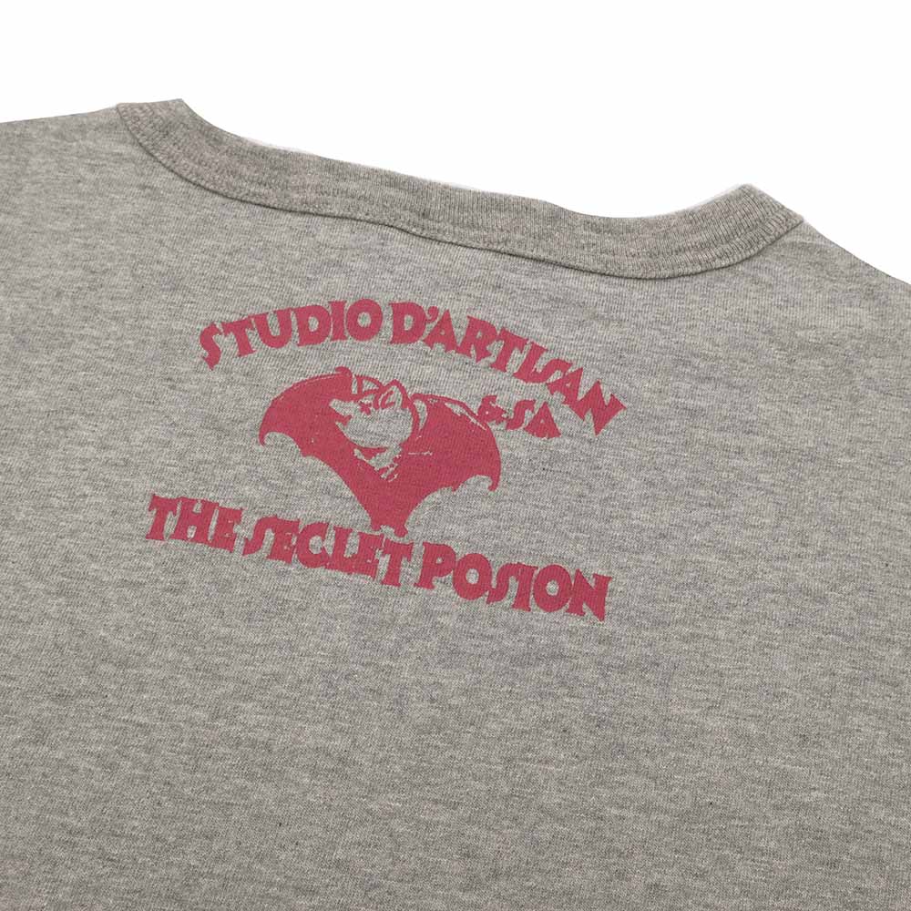 STUDIO D’ARTISAN - PRINT L/S T-SHIRT - THE SECLET POSION - 8195B