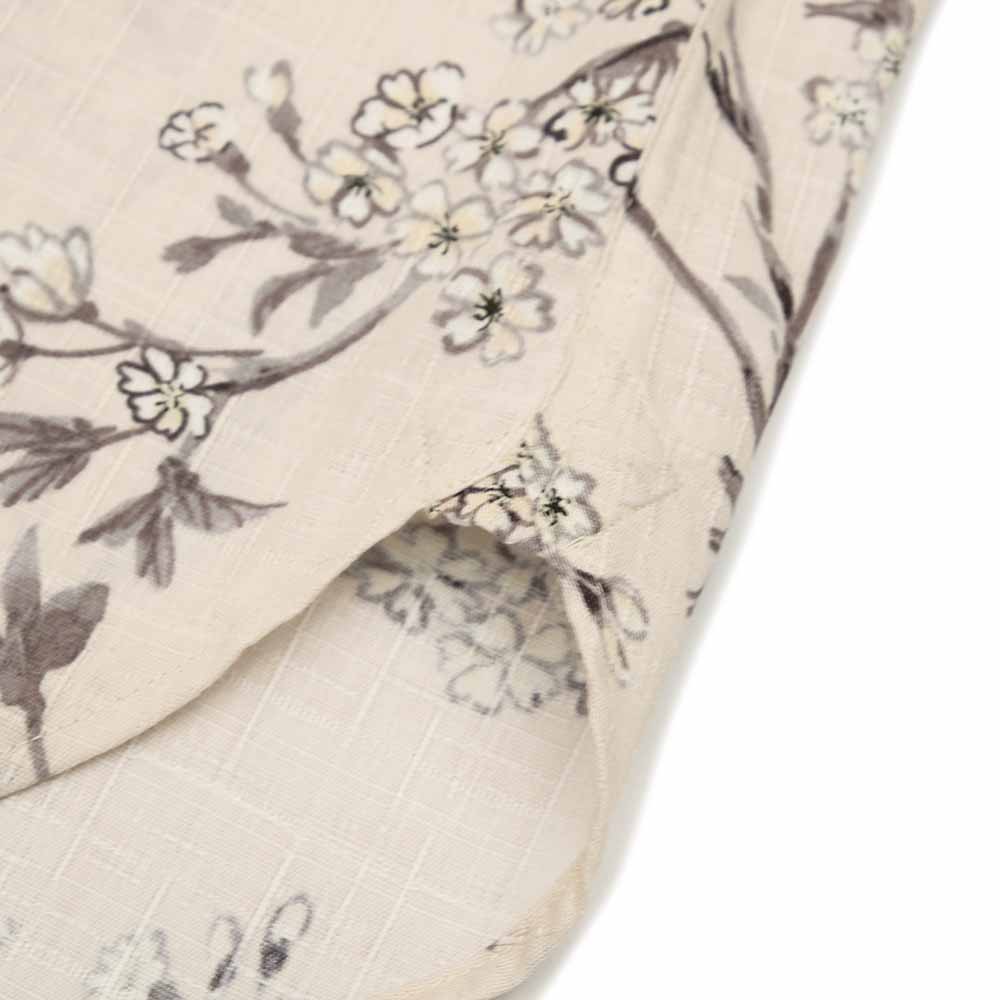 衣櫻 - サザンクロス素材 - 長袖レギュラーシャツ - 枝垂れ桜 - SA1640