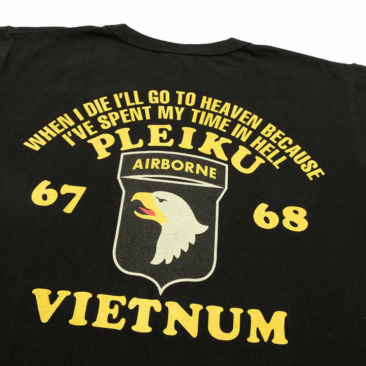 BUZZ RICKSON'S - S/S T-SHIRT - PLEIKU VIETNUM - BR79623