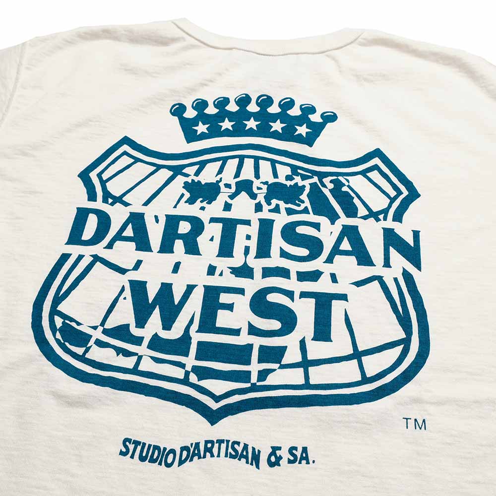 STUDIO D’ARTISAN - TSURI-AMI PRINT TEE - DARTISAN WEST - 8209A