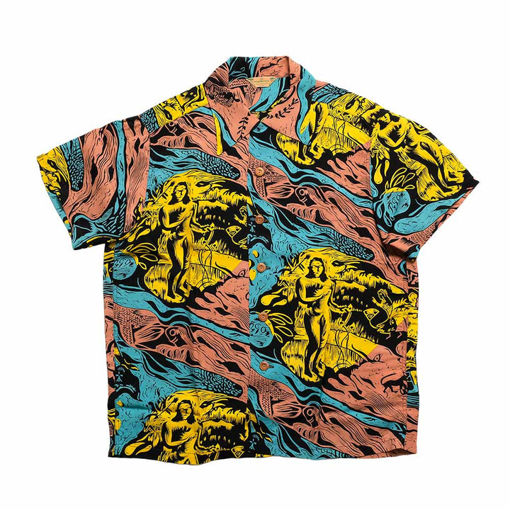 SUN SURF - SPECIAL EDITION - GAUGUIN WOODCUT MYSTIC - SHORT SLEEVE - SS39673