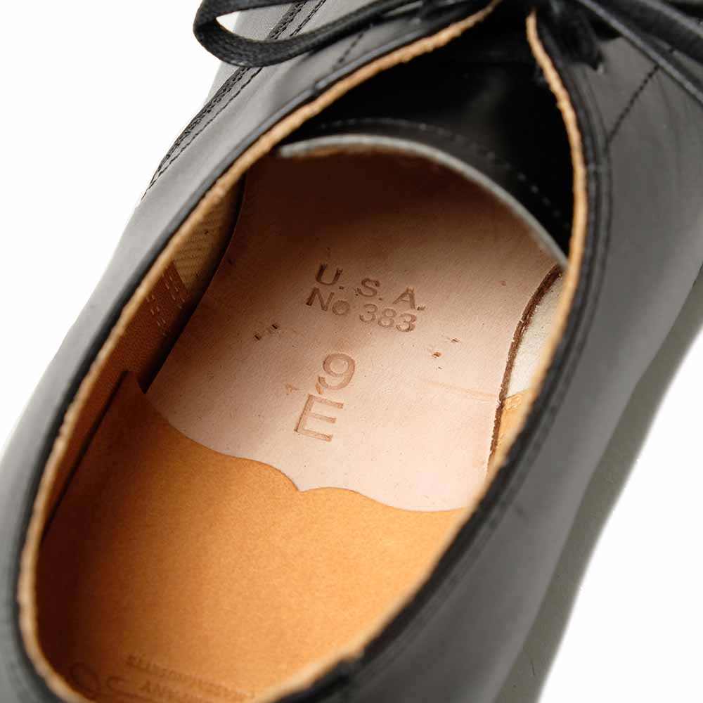 BUZZ RICKSON'S - WILLIAM GIBSON COLLECTION - SHOES, LOW QUARTER, BLACK VERSION - BR02857