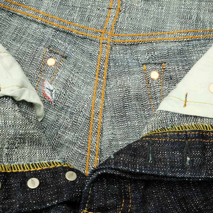 Pure Blue Japan DOUBLE SLUB SELVEDGE JEANS (SLIM TAPERED) WSB-013